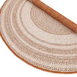 Tapete redondo - Indoor/Outdoor Angus (vermelho)