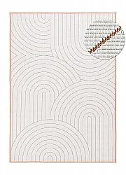 Tapete para interior e exterior - utomhusmatta - Hayden (vermelho)