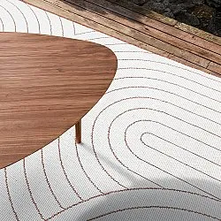 Tapete para interior e exterior - utomhusmatta - Hayden (vermelho)