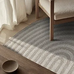 Tapete oval - Indoor/outdoor Leander (bege)