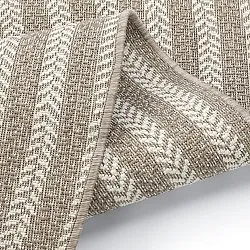 Tapete oval - Indoor/outdoor Leander (bege)