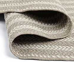 Tapete oval - Indoor/outdoor Leander (bege)