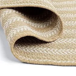 Tapete oval - Indoor/outdoor Leander (natureza)