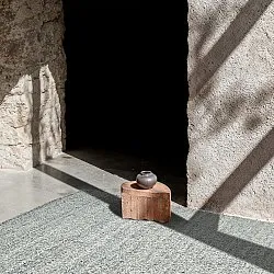 Tapete para interior e exterior - Milford Recycled PET (azul claro)