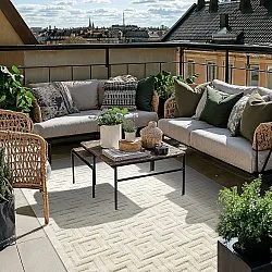 Shaggy Indoor/Outdoor - Oneida (creme)