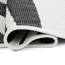 Tapete para interior e exterior - utomhusmatta - Remina (preto/branco)