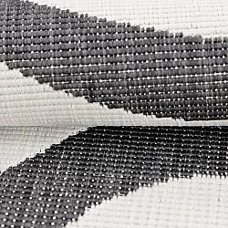 Tapete para interior e exterior - utomhusmatta - Remina (preto/branco)