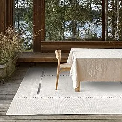 Tapete para interior e exterior - utomhusmatta - Rhea (branco)