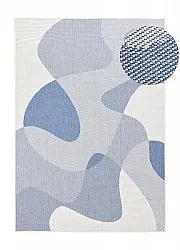 Tapete para interior e exterior - utomhusmatta - Somerville (azul)