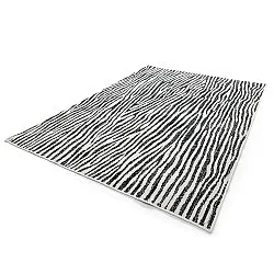 Tapete para interior e exterior - utomhusmatta - Vaura (preto/branco)