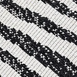 Tapete para interior e exterior - utomhusmatta - Vaura (preto/branco)