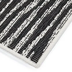 Tapete para interior e exterior - utomhusmatta - Vaura (preto/branco)