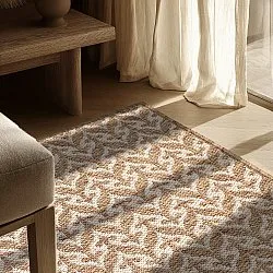 Tapete para interior e exterior - Sfax (marrom)