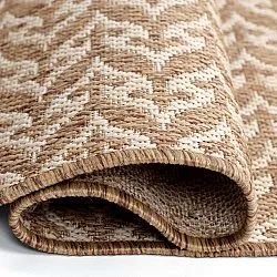Tapete para interior e exterior - Sfax (marrom)