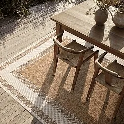 Tapete para interior e exterior - Sousse (marrom)