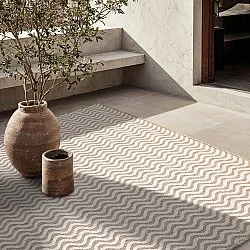 Tapete para interior e exterior - Tracino (marrom)