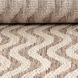 Tapete para interior e exterior - Tracino (marrom)
