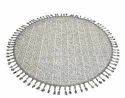 Tapete redondo - Indoor/Outdoor Francisco (cinza)