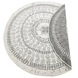 Tapete redondo - Indoor/Outdoor Malcolm (cinza)