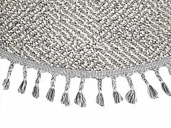 Tapete redondo - Indoor/Outdoor Dakota (cinza)