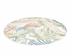 Tapete redondo - Indoor/Outdoor Havana (cream/multi)