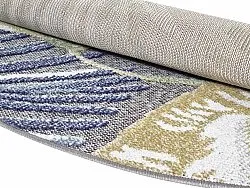 Tapete redondo - Indoor/Outdoor Havana (azul escuro/multi)