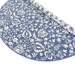 Tapete redondo - Brussels Ocean (azul)