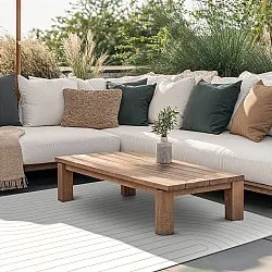 Tapete para interior e exterior - Gordo (cinza)