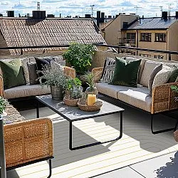 Tapete para interior e exterior - Gordo (amarelo)