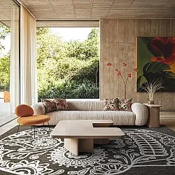 Tapete para interior e exterior - Raylan (preto)