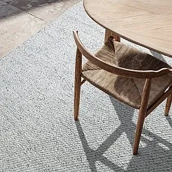 Tapete para interior e exterior - Arco Wool Look (cinza/bege)