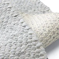 Tapete para interior e exterior - Arco Wool Look (cinza/bege)