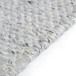 Tapete para interior e exterior - Arco Wool Look (cinza/bege)