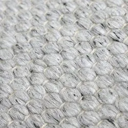 Tapete para interior e exterior - Arco Wool Look (cinza/bege)