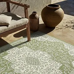 Tapete para interior e exterior - Dhamar (verde)