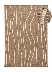 Tapete para interior e exterior - Djerba (marrom)
