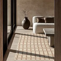 Tapete para interior e exterior - Nicosia (marrom)