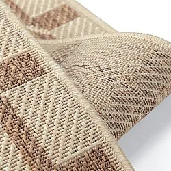 Tapete para interior e exterior - Nicosia (marrom)