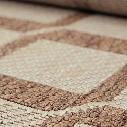 Tapete para interior e exterior - Nicosia (marrom)
