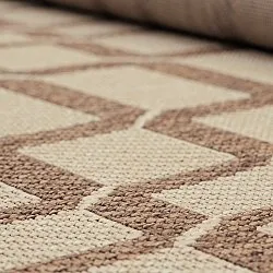 Tapete para interior e exterior - Nicosia (marrom)