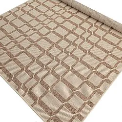 Tapete para interior e exterior - Nicosia (marrom)