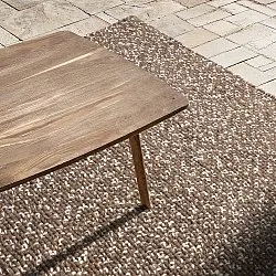Tapete para interior e exterior - Orta Wool Look (marrom)