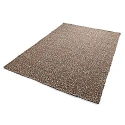 Tapete para interior e exterior - Orta Wool Look (marrom)