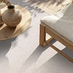 Tapete para interior e exterior - Orta Wool Look (creme)