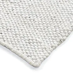 Tapete para interior e exterior - Orta Wool Look (cinza claro)