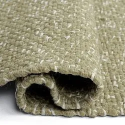 Tapete para interior e exterior - Orta Wool Look (verde musgo)