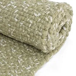 Tapete para interior e exterior - Orta Wool Look (verde musgo)