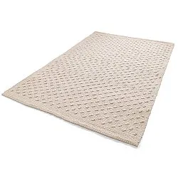 Tapete para interior e exterior - Todi Wool Look (creme)