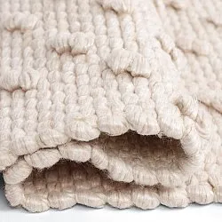 Tapete para interior e exterior - Todi Wool Look (creme)