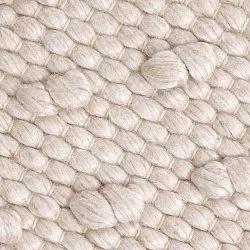 Tapete para interior e exterior - Todi Wool Look (creme)